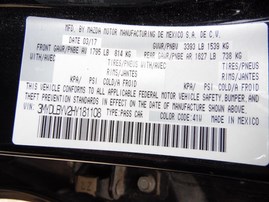 2017 TOYOTA YARIS IA BLACK 1.5L AT Z18419